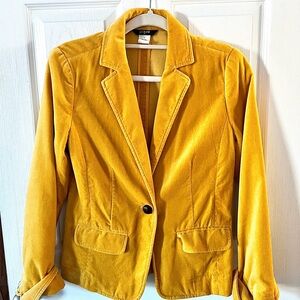 J.Crew Mustard Yellow Blazer